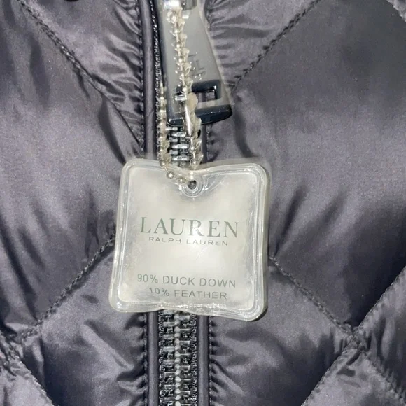 Black Ralph Lauren down jacket NWT